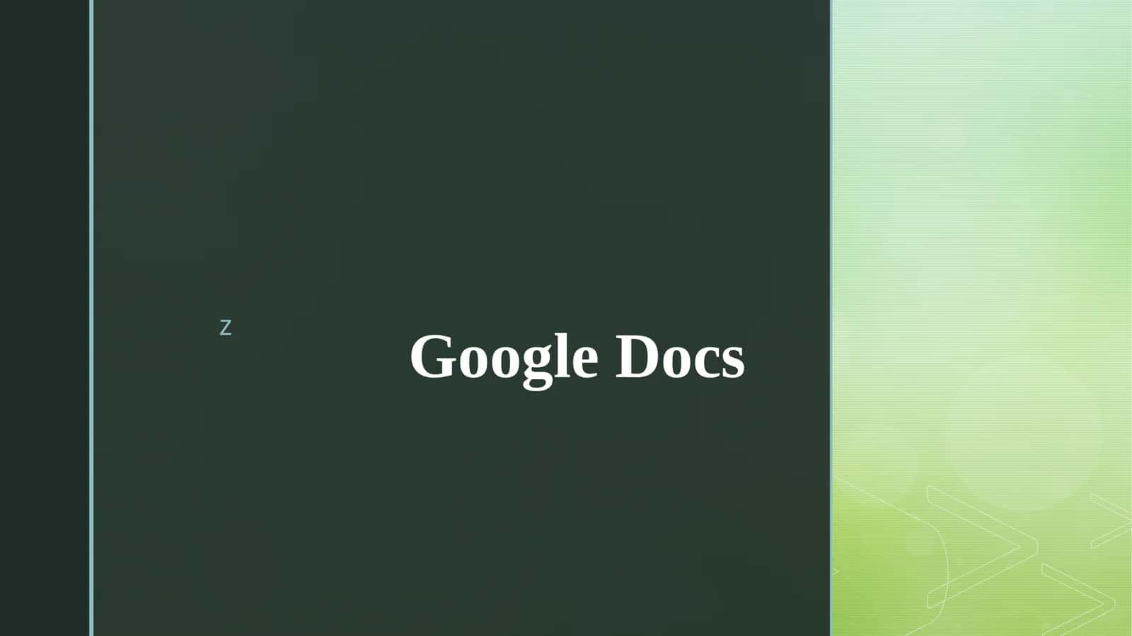 Google Docs