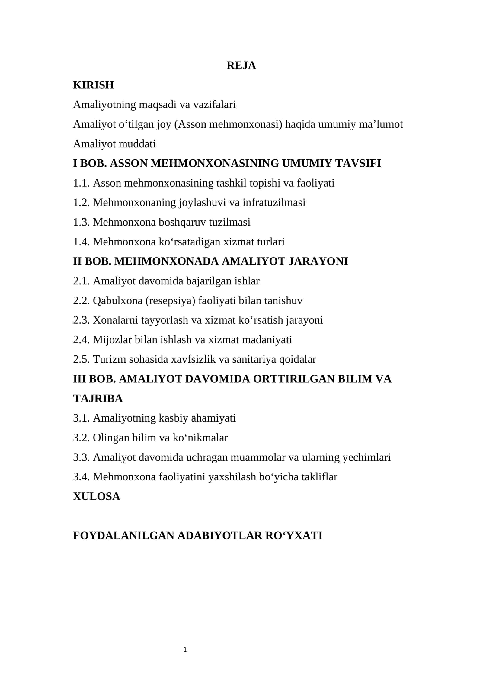 ASSON MEHMONXONASI FAOLIYATI
