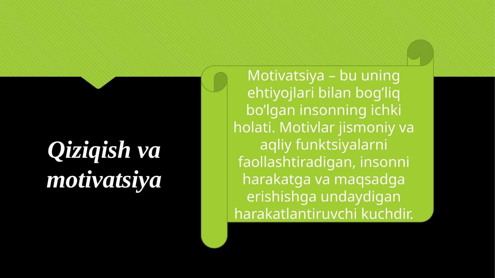 Qiziqishvamotivatsiya