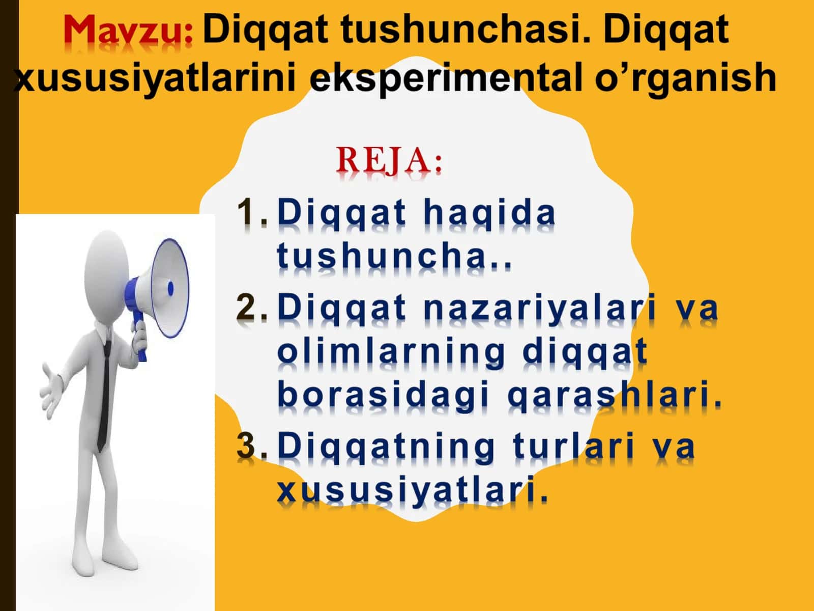 Ixtiyorsiz diqqat- rejasiz, maqsadsiz, iroda kuchisiz ongning biror obektga to’planishi