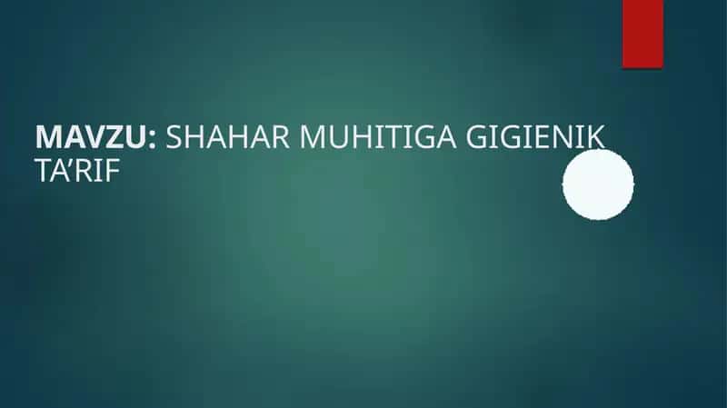 SHAHARMUHITIGAGIGIENIKTA’RIF