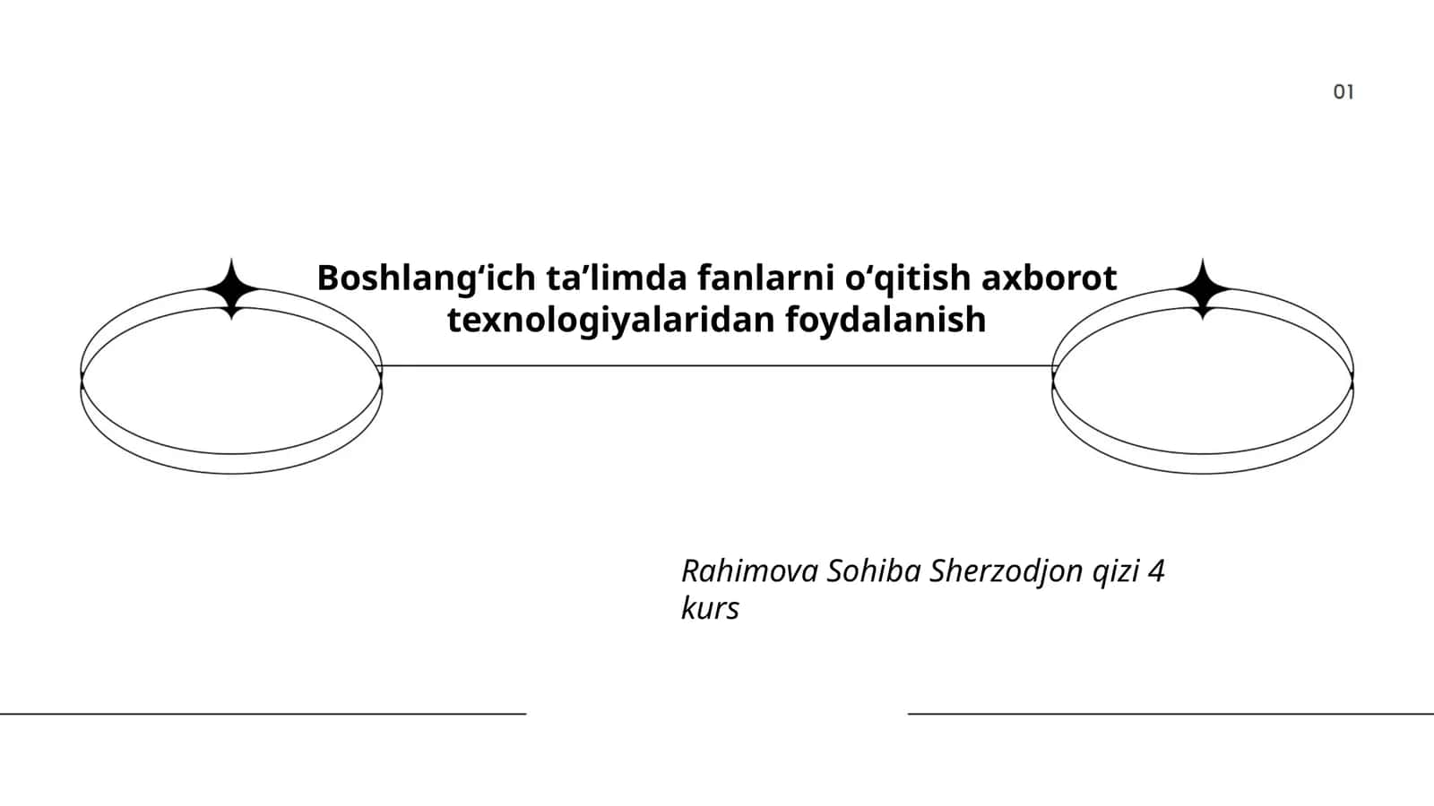 Boshlangʻich taʼlimda fanlarni oʻqitish axborot texnologiyalaridan foydalanish
