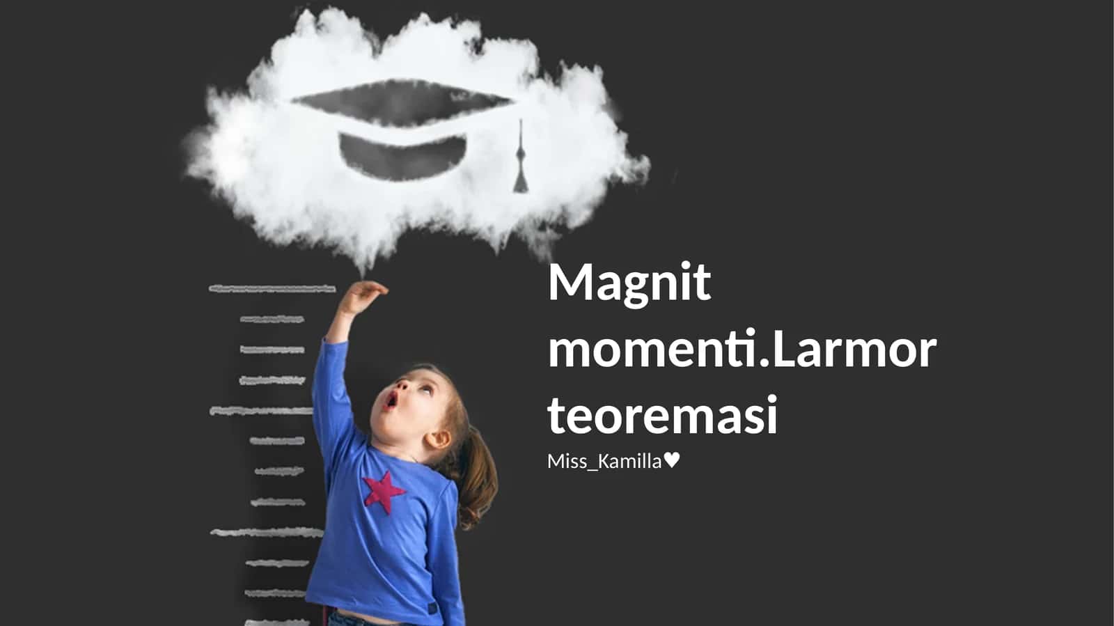 Magnit momenti.Larmor teoremasi