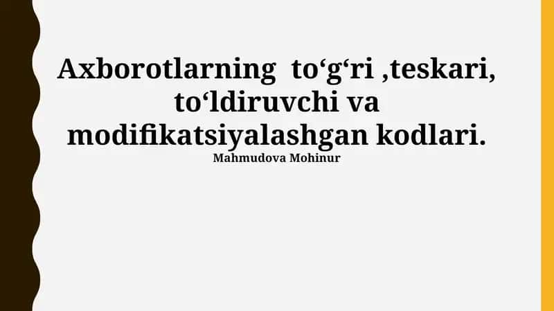 Kodlash standartlari