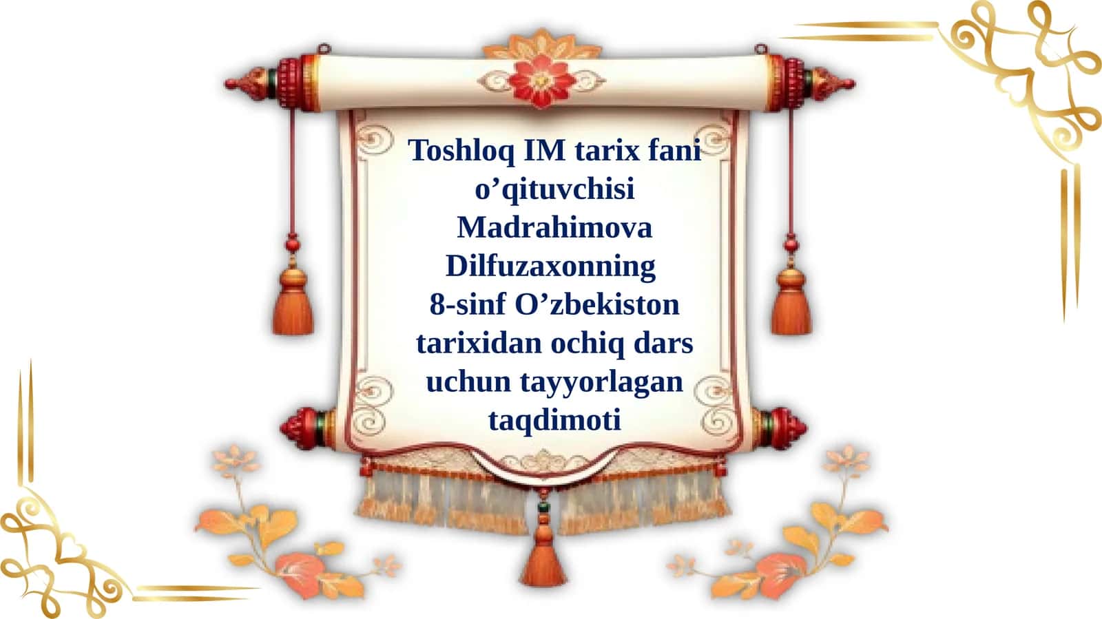 Amir Temur davlatida obodonlashtirish va bunyodkorlik