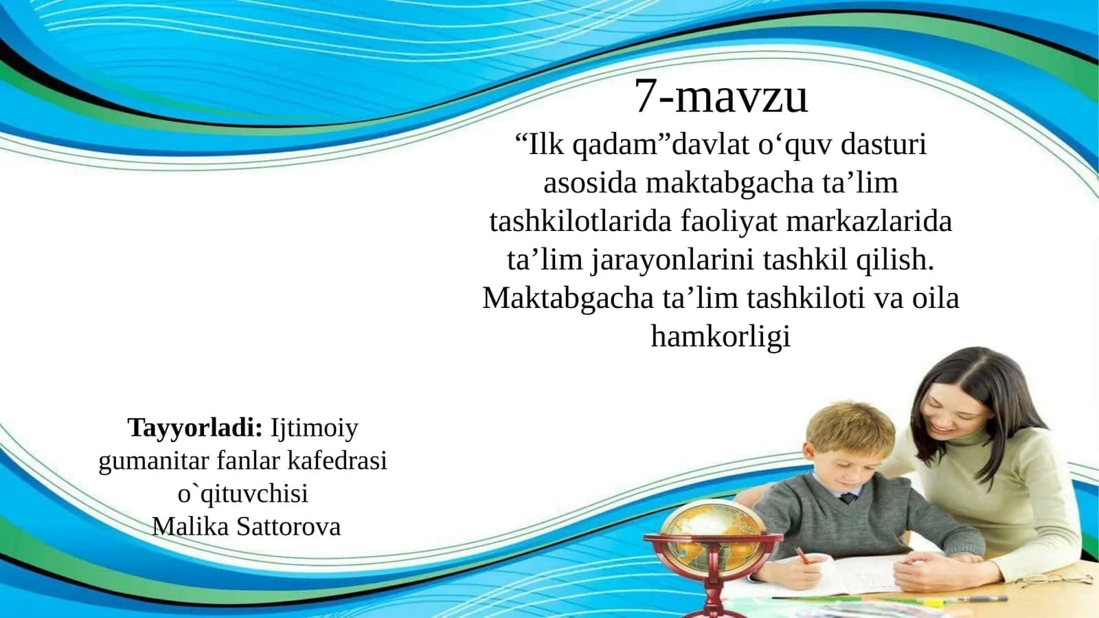 "Ilk qadam" dasturi