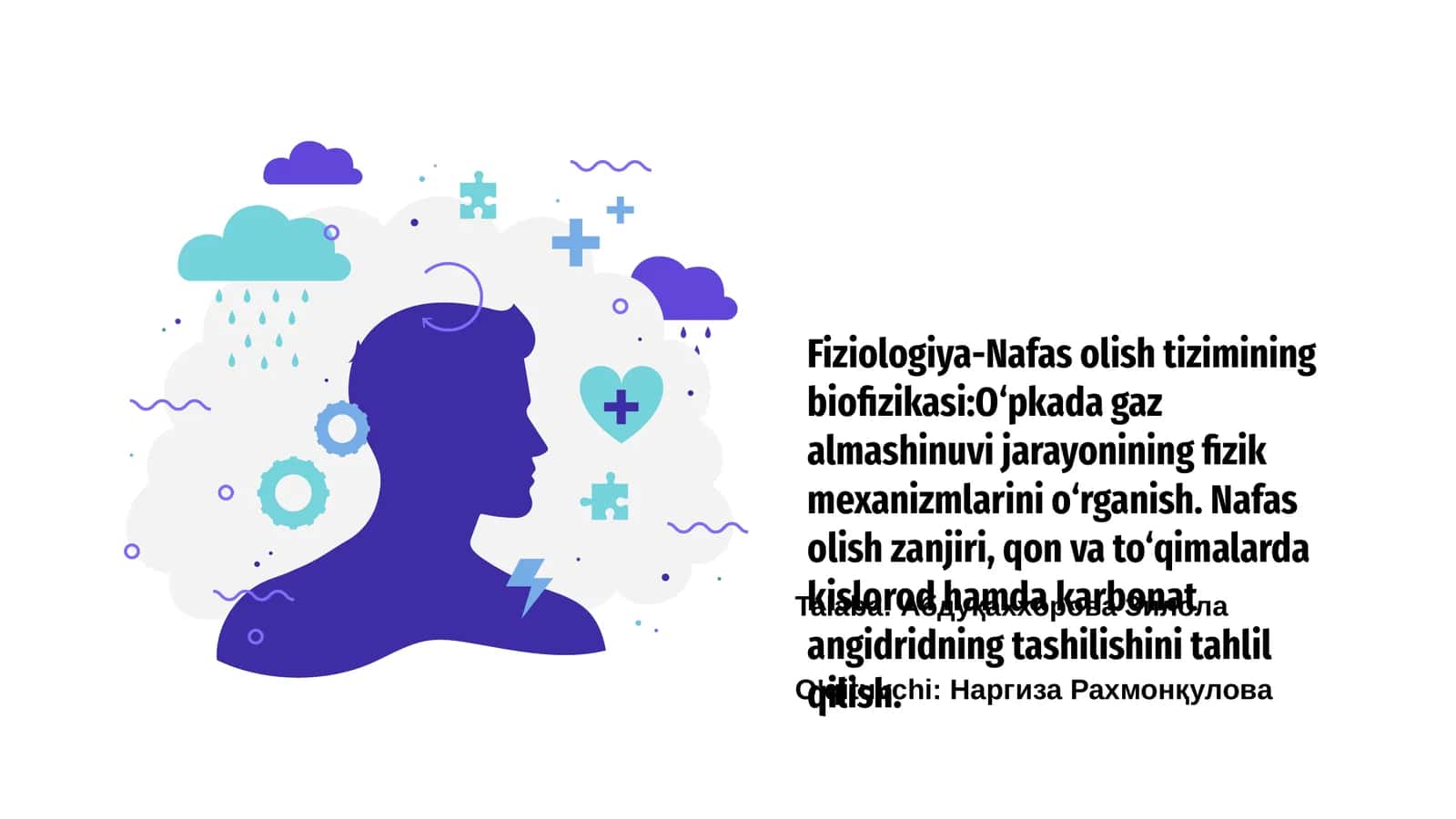 Fiziologiya-Nafas olish tizimining biofizikasi