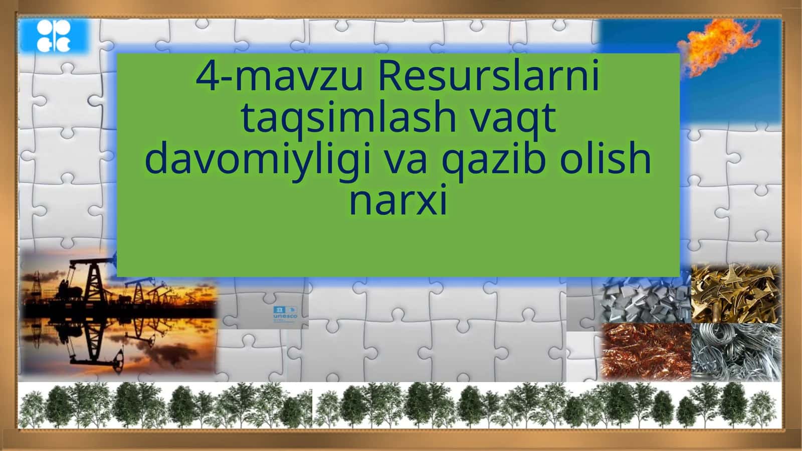 Resurslarni taqsimlash va qidirish