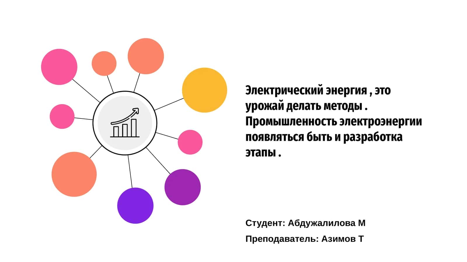 Электрическая энергия