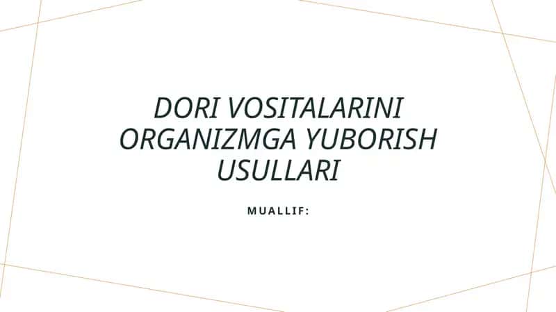 Farmatsevtik moddalar