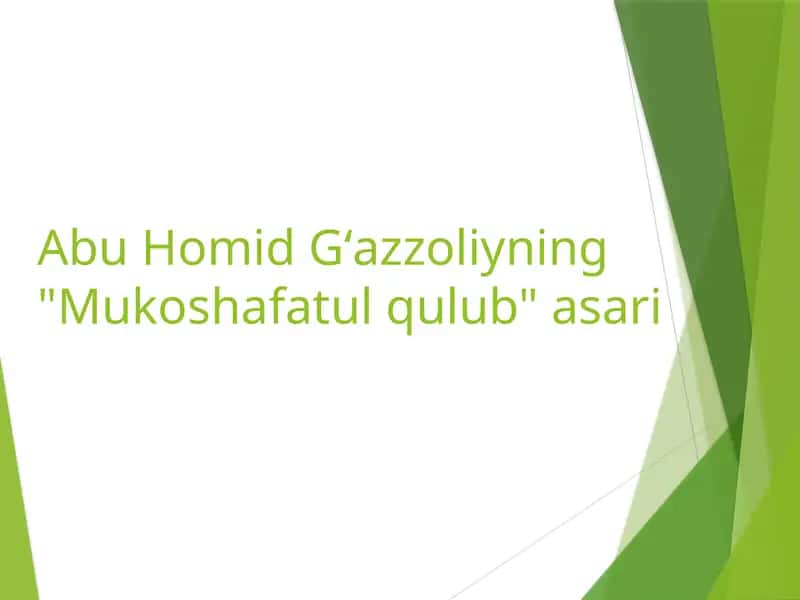 Mukoshafatulqulub