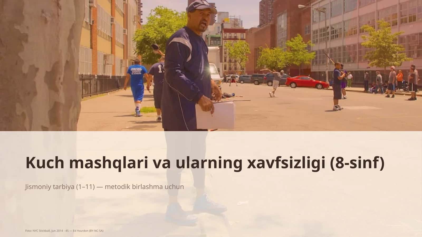 Kuch mashqlari va ularning xavfsizligi (8-sinf)