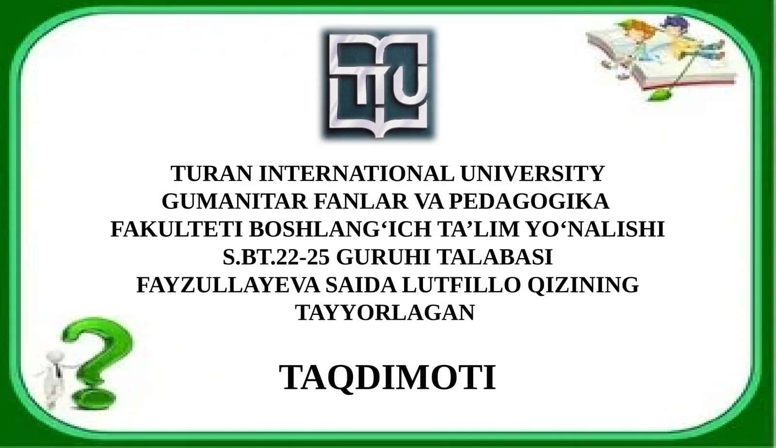 "Ilmiy-ommabop asarlar matn tahlili"