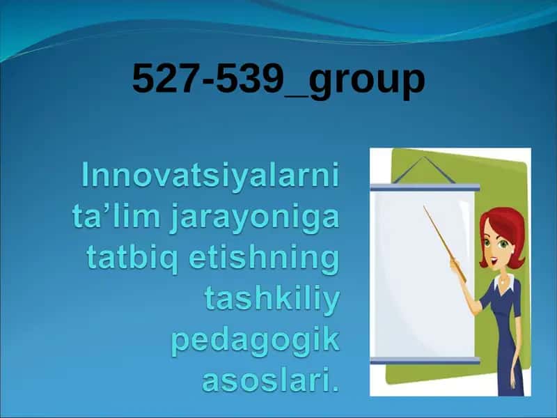 Pedagogik Texnologiya