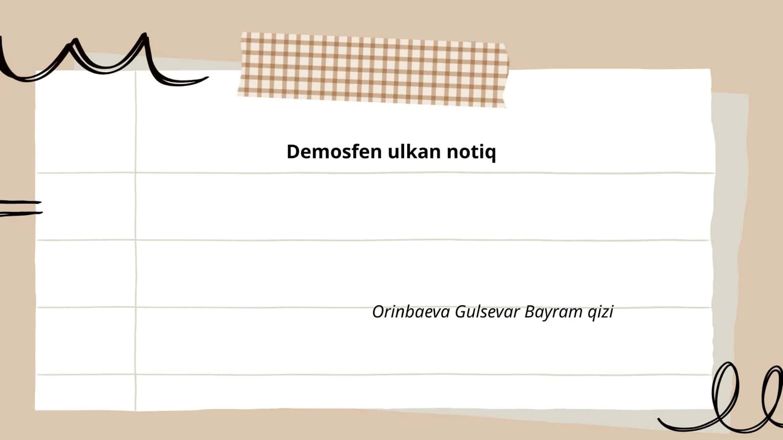 Demosfenning hayoti va biografiyasi