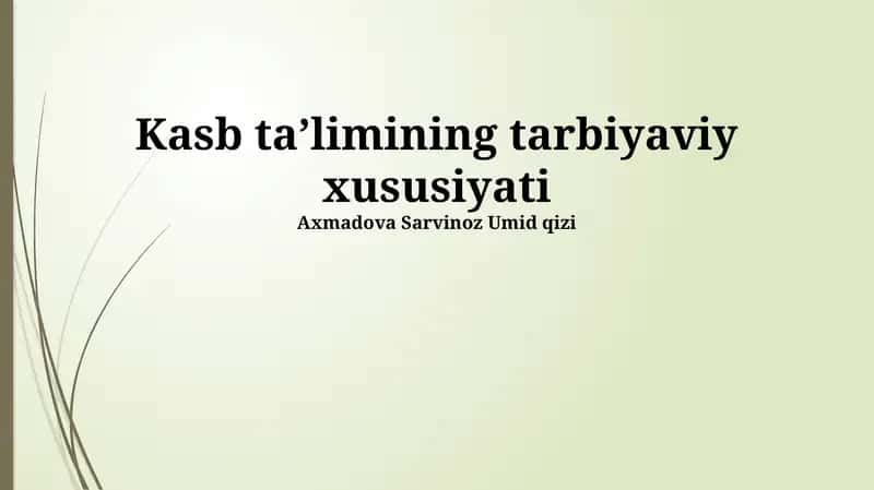 Axborot-kommunikatsiya texnologiyalaridan foydalanish