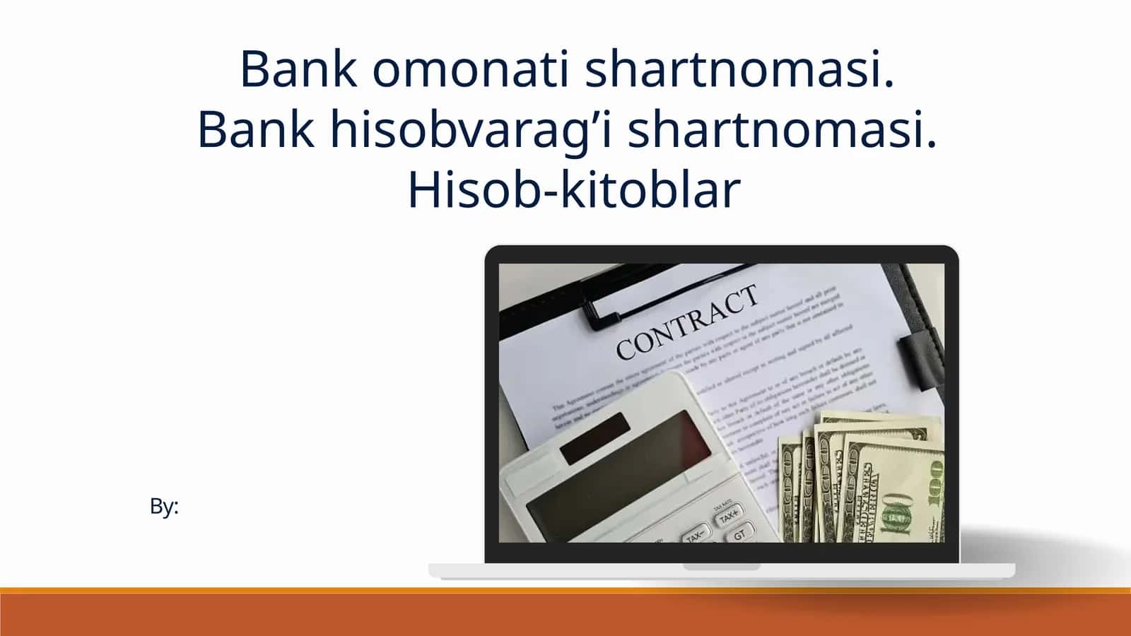 Bank omonati shartnomasi