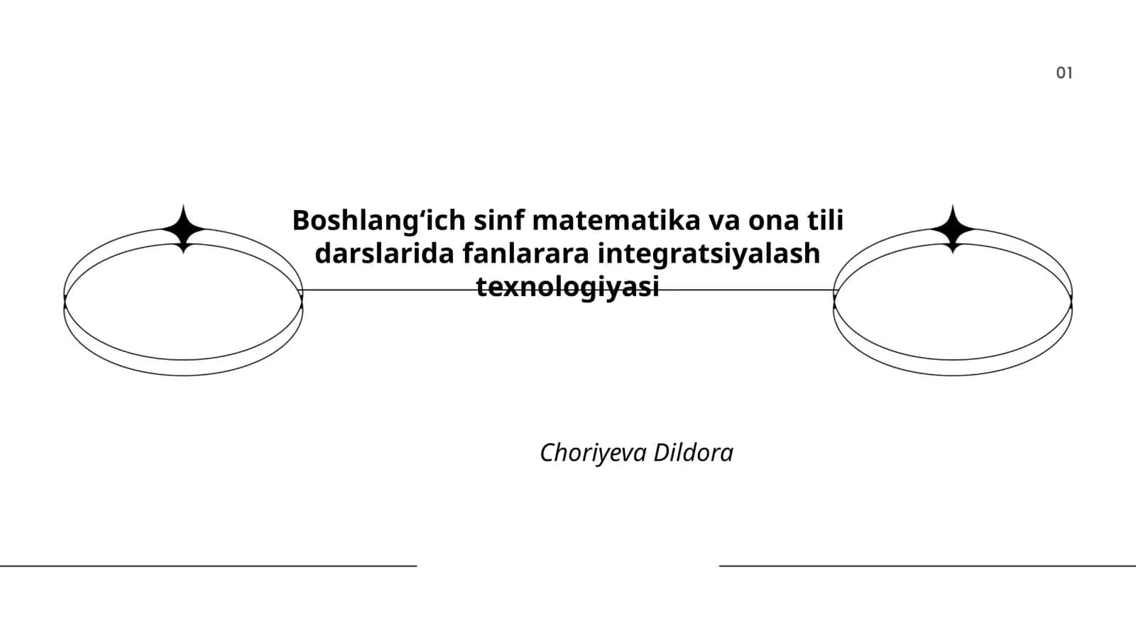 Son va harflarni tanishtirish