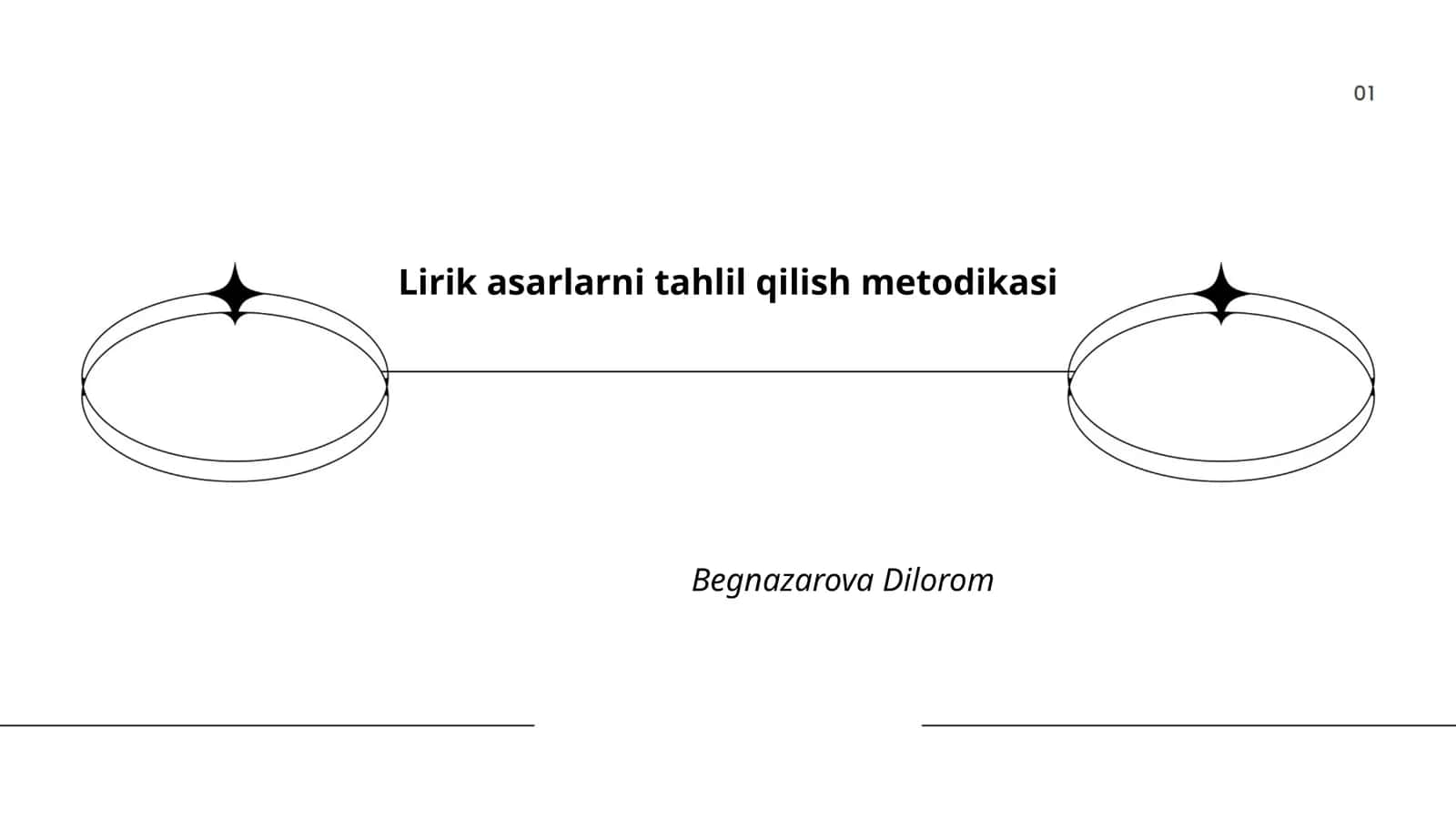 Lirik asarlarni tahlil qilish metodikasi