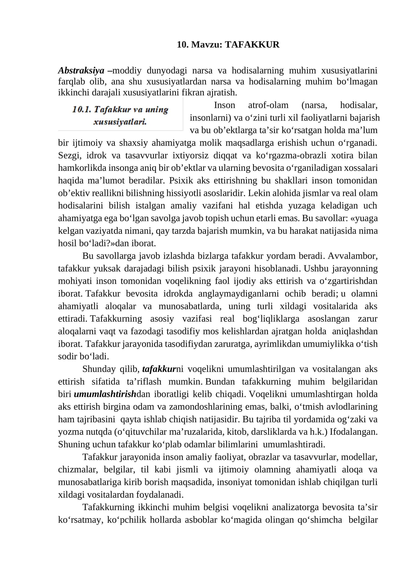 TAFAKKUR