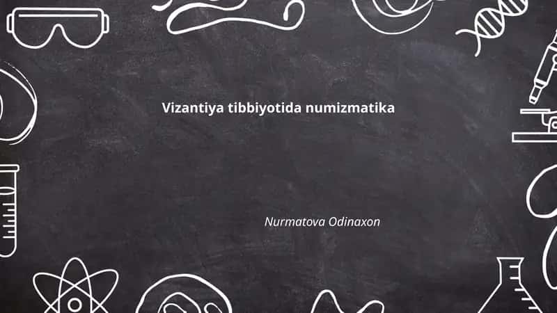 Vizantiya tibbiyotida numizmatika