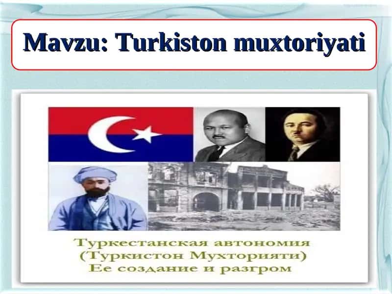 Turkiston muxtoriyati