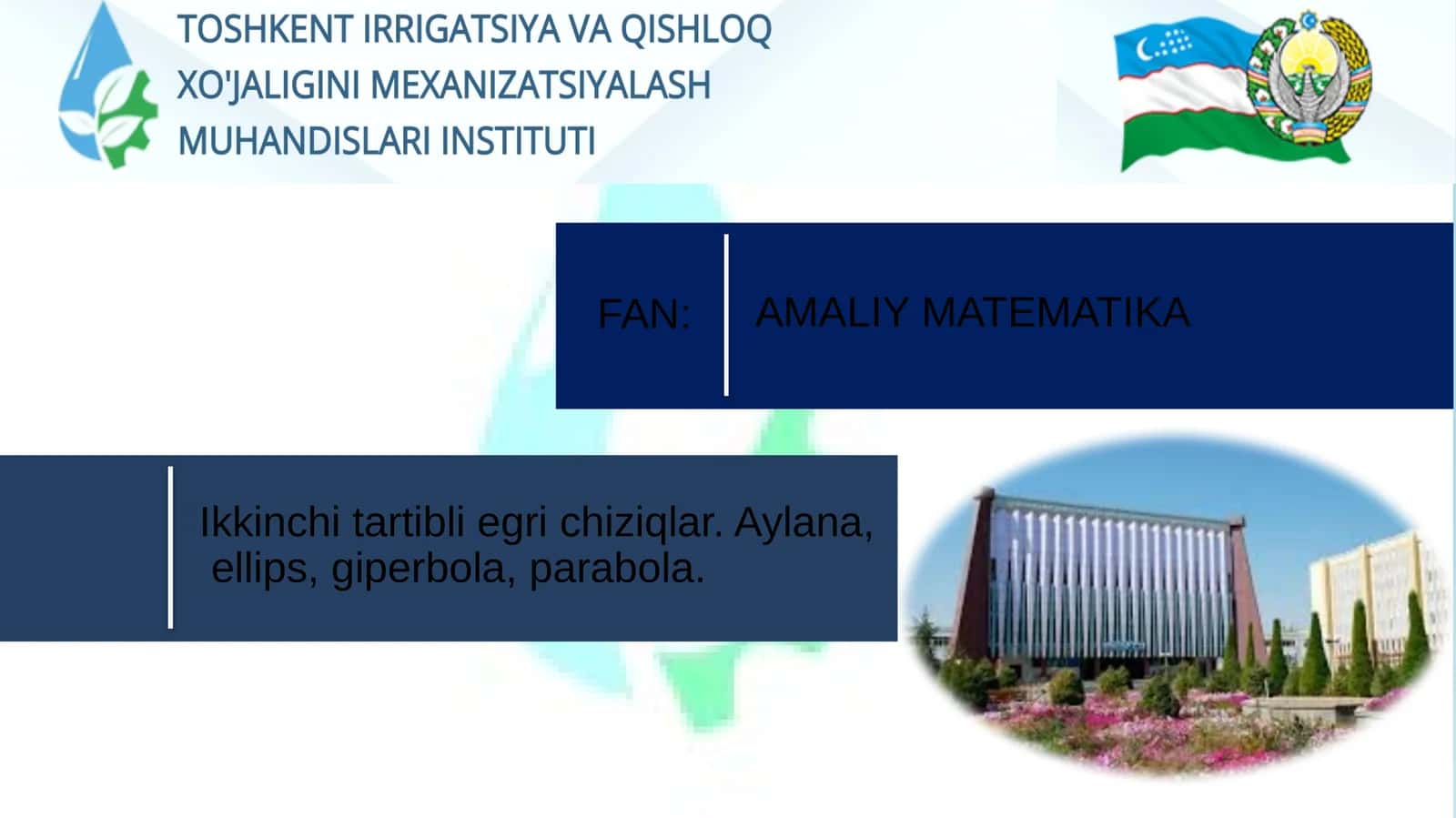 Ikkinchi tartibli egri chiziqlar
