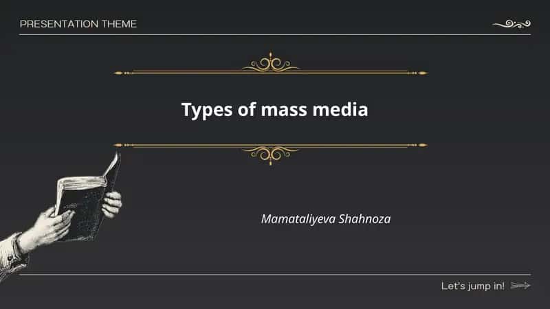 Types of mass media