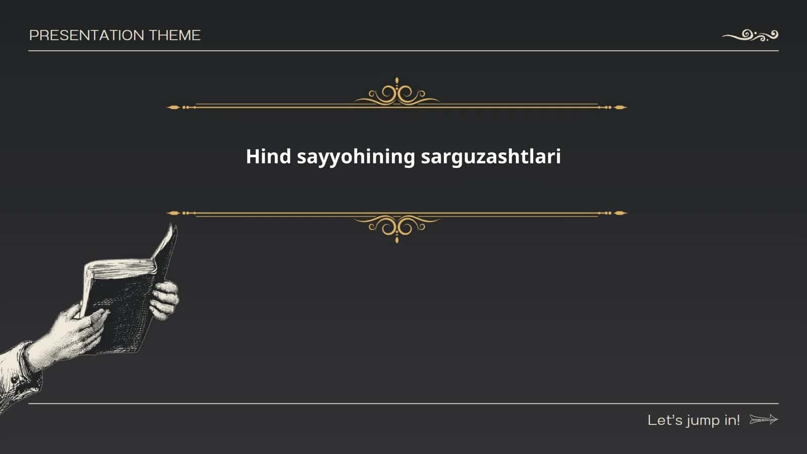 Hind sayyohining sarguzashtlari