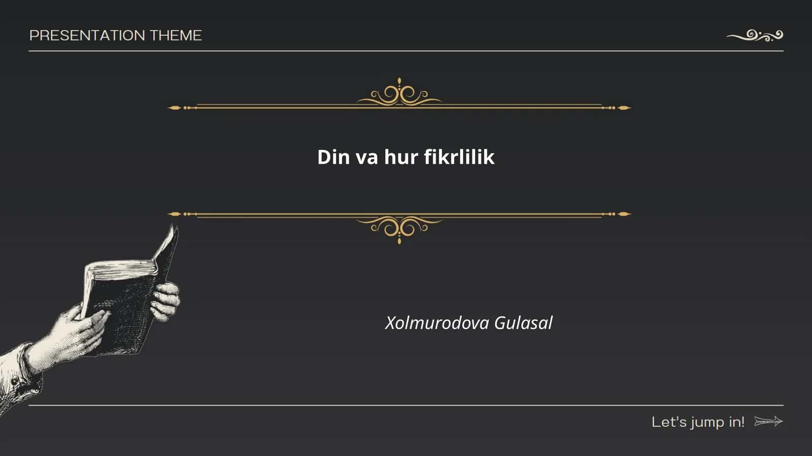 Din va hur fikrlilik