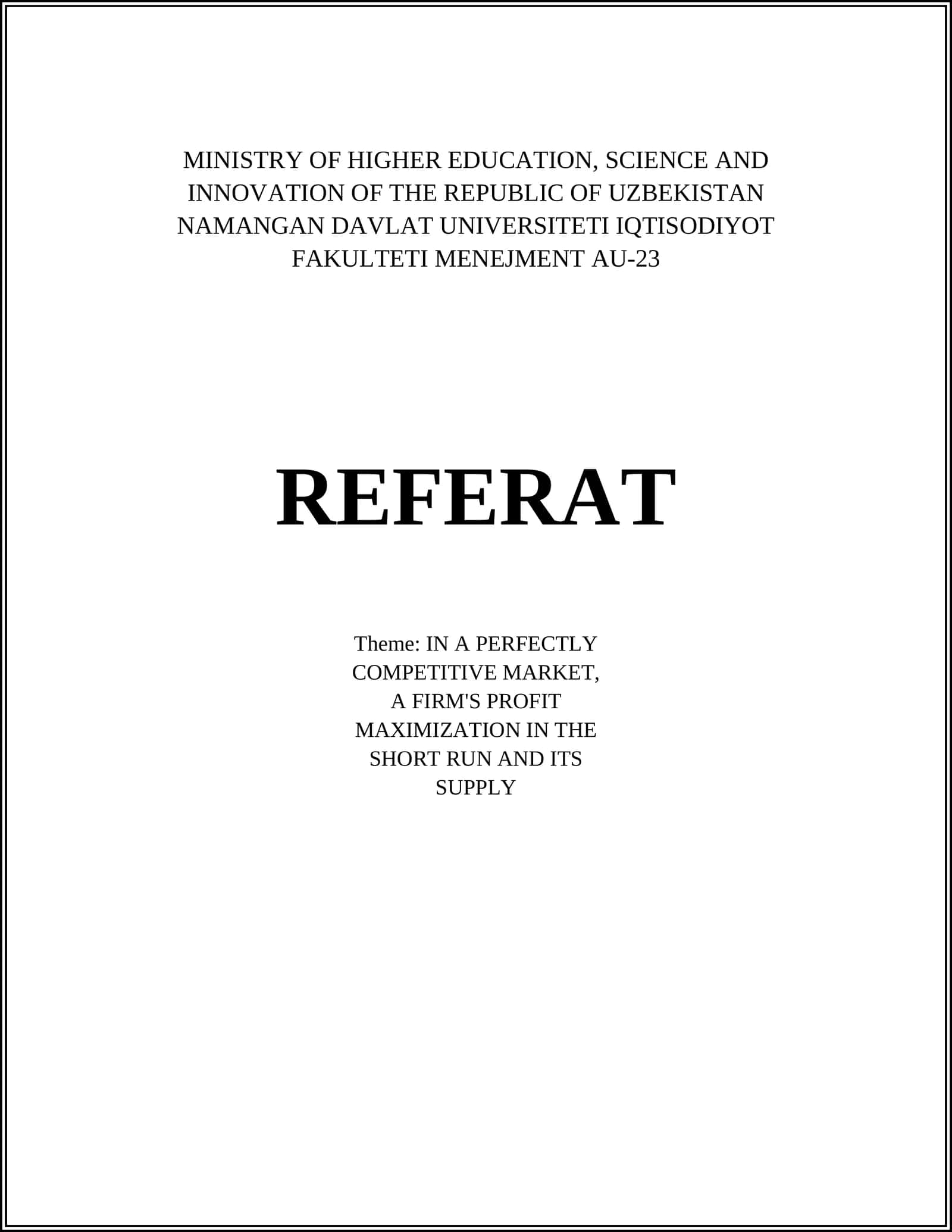 REFERAT
