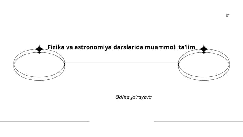 Fizika va astronomiya darslarida muammoli ta‘lim