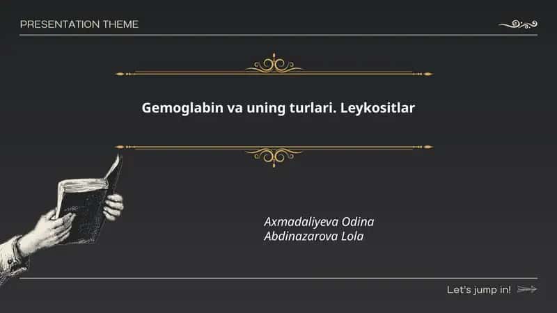 Gemoglabin va uning turlari. Leykositlar