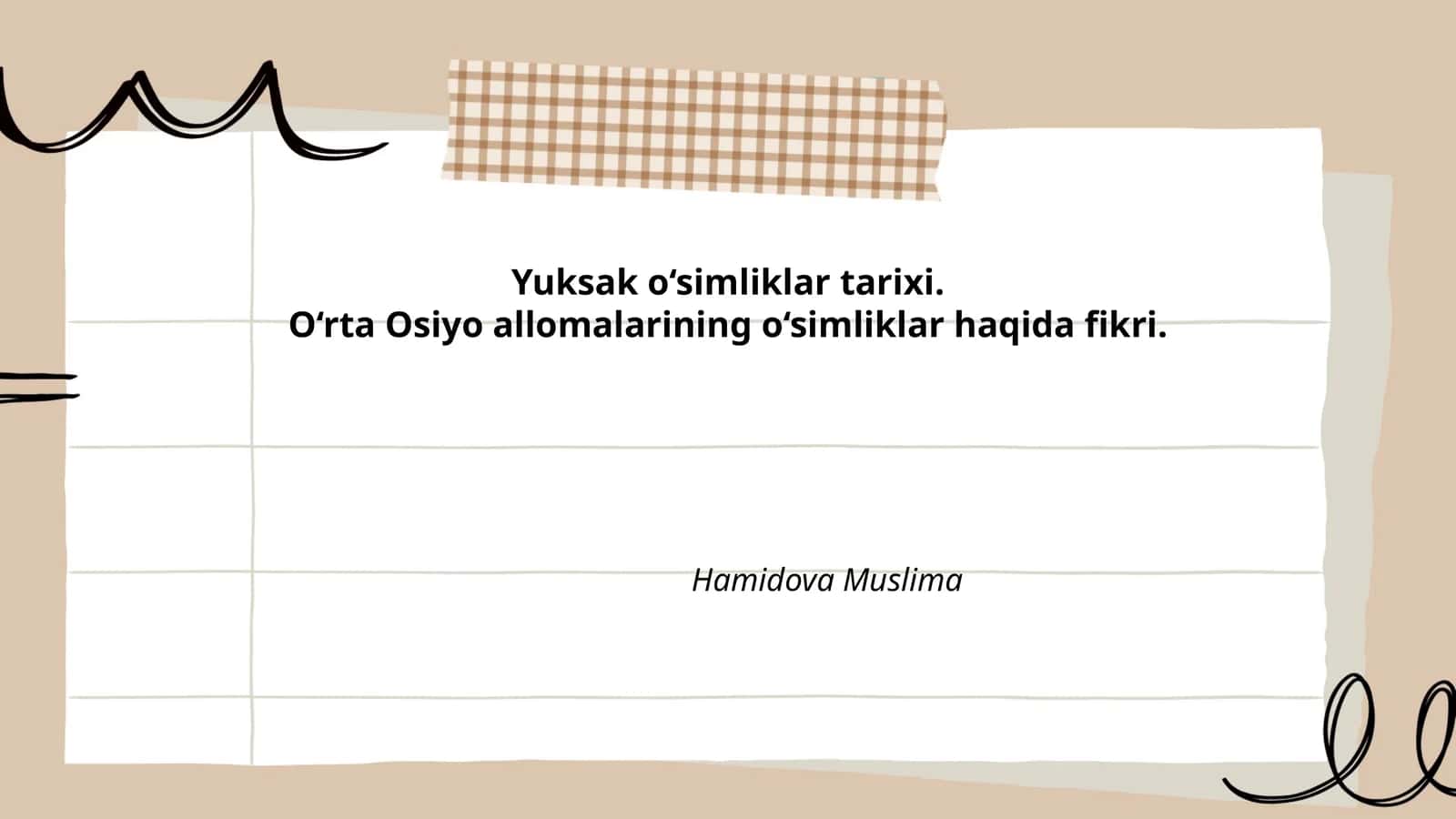 Yuksak o‘simliklar tarixi