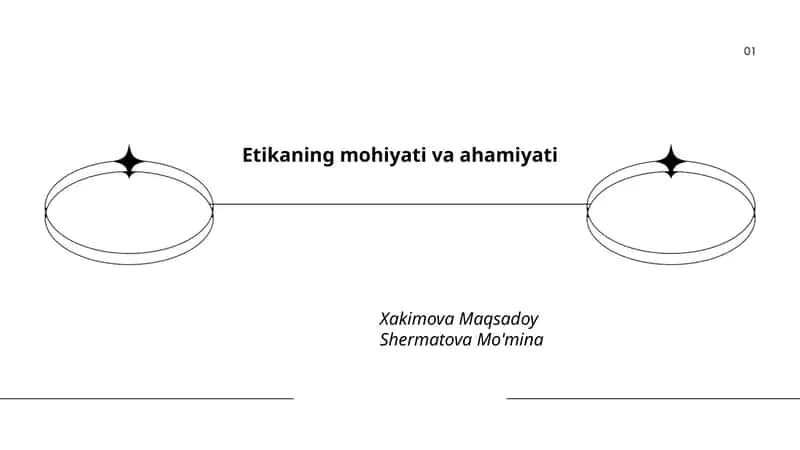 Etikaning mohiyati va ahamiyati