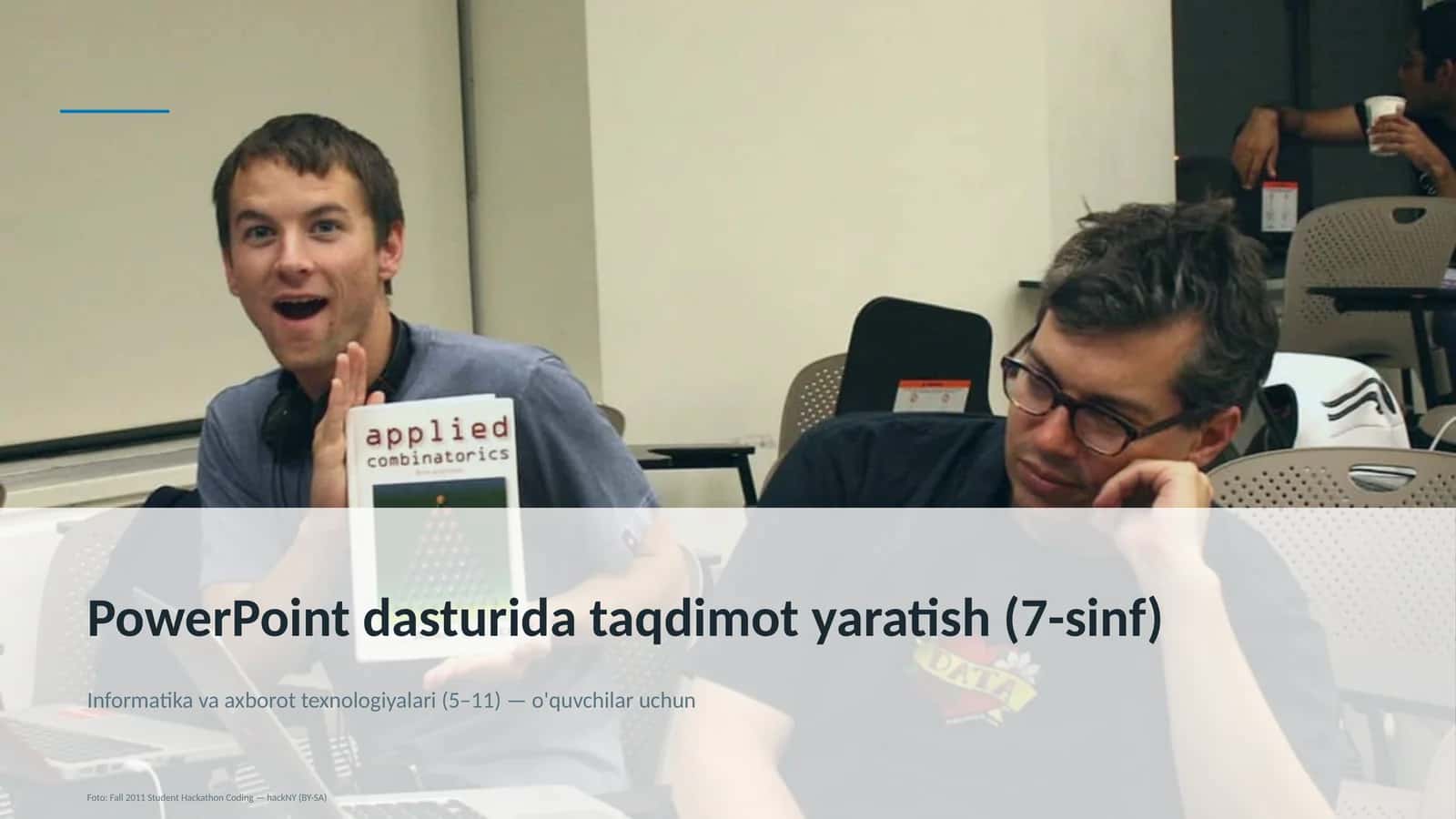 PowerPoint dasturida taqdimot yaratish (7-sinf)