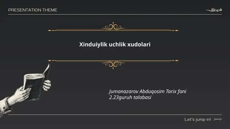 Xinduiylik uchlik xudolari