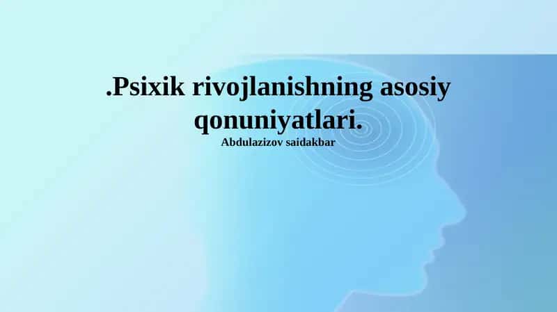 Ruhiy himoya texnikalari