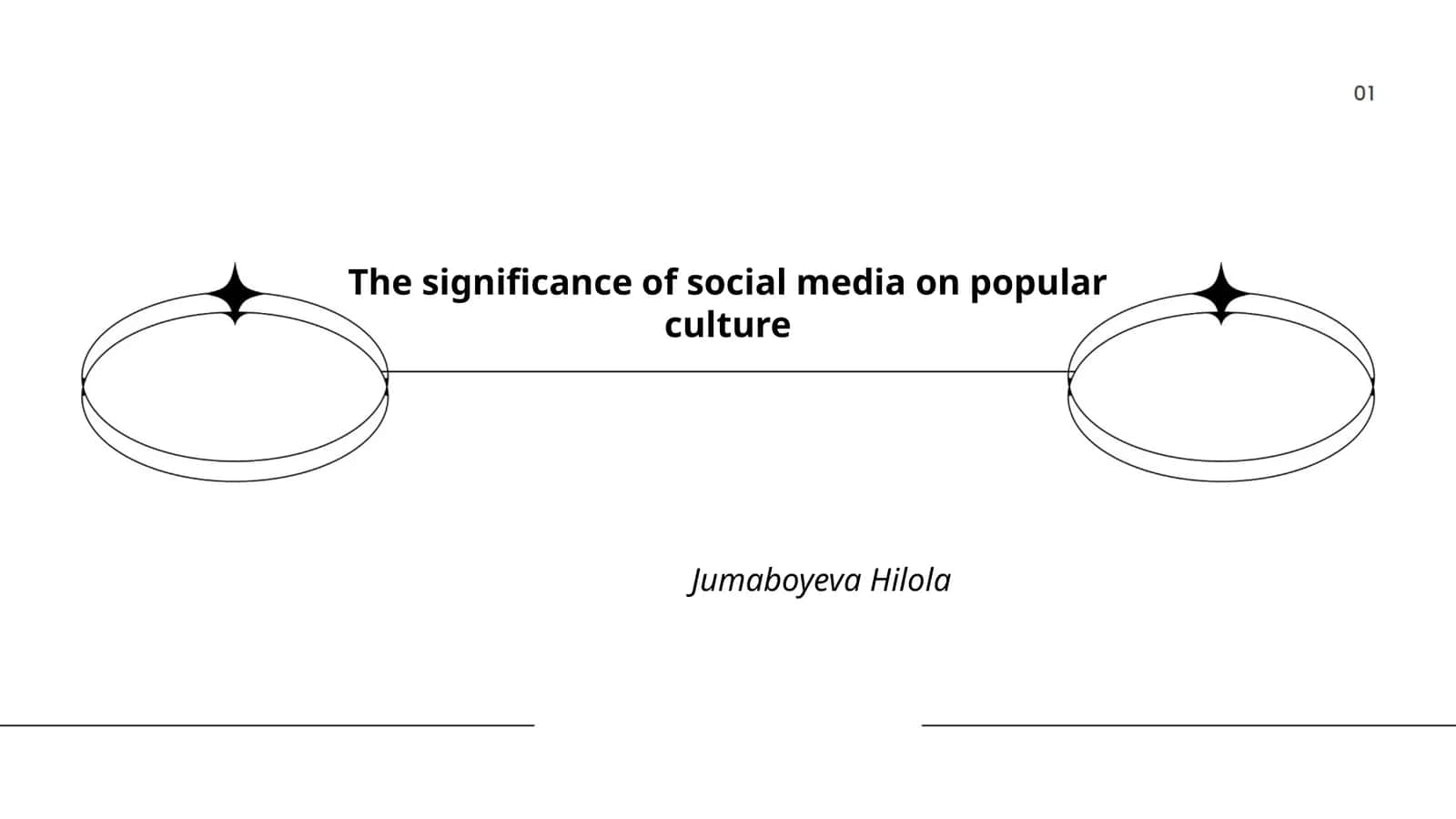 The significance of social media on popular culture