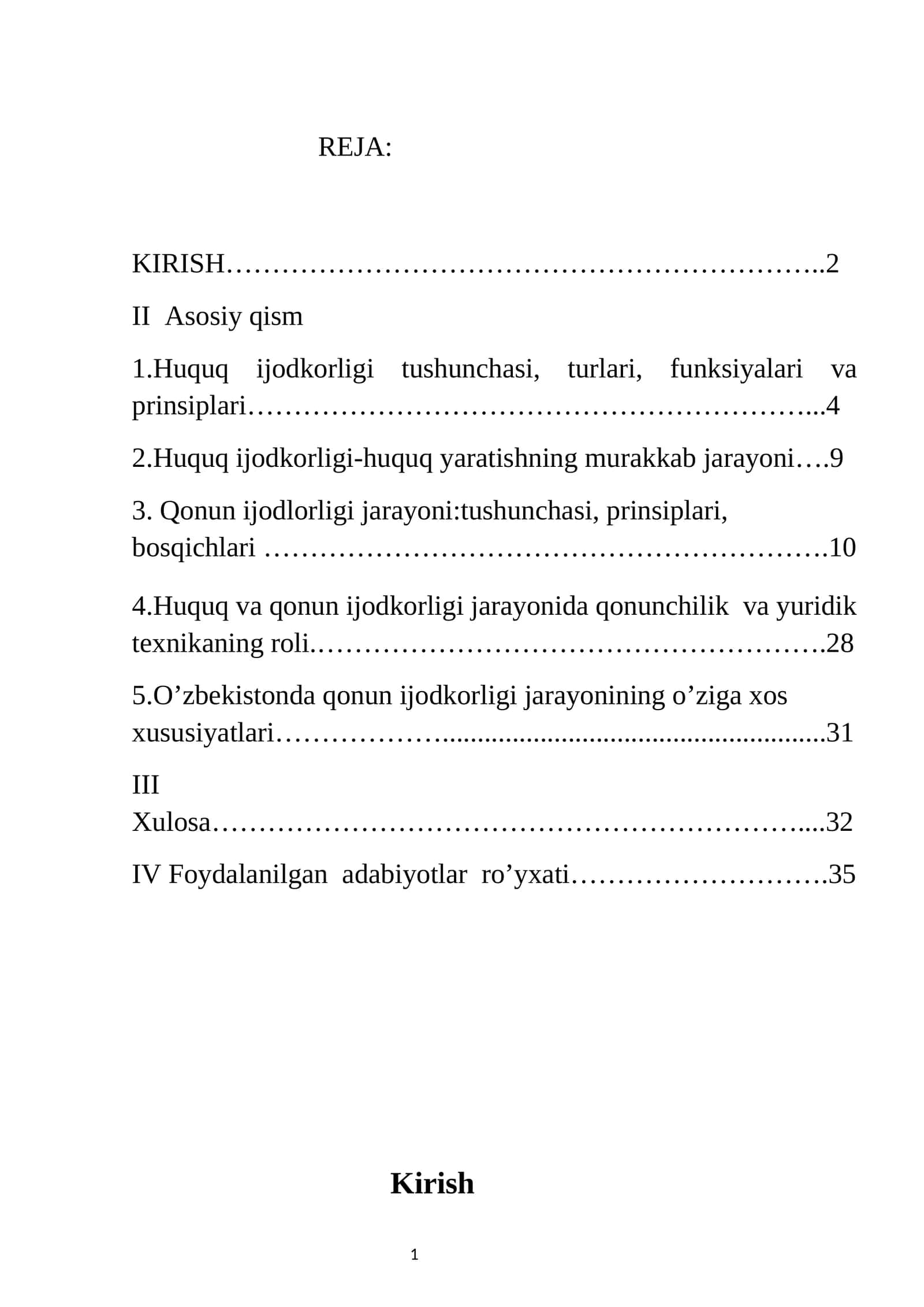 Huquq ijodkorligi tushunchasi, turlari, funksiyalari va prinsiplari