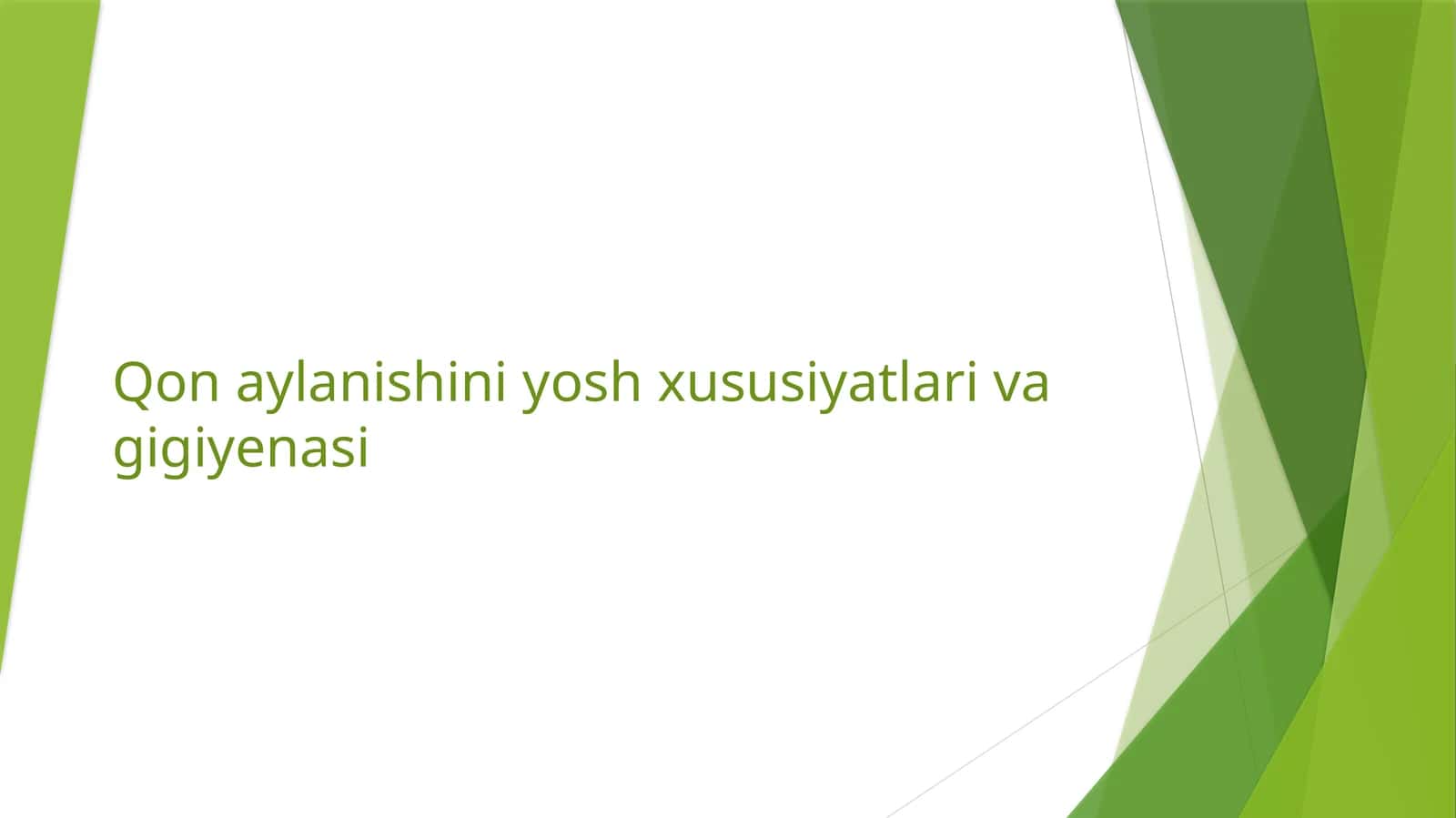 Qonaylanishiniyoshxususiyatlarivagigiyenasi