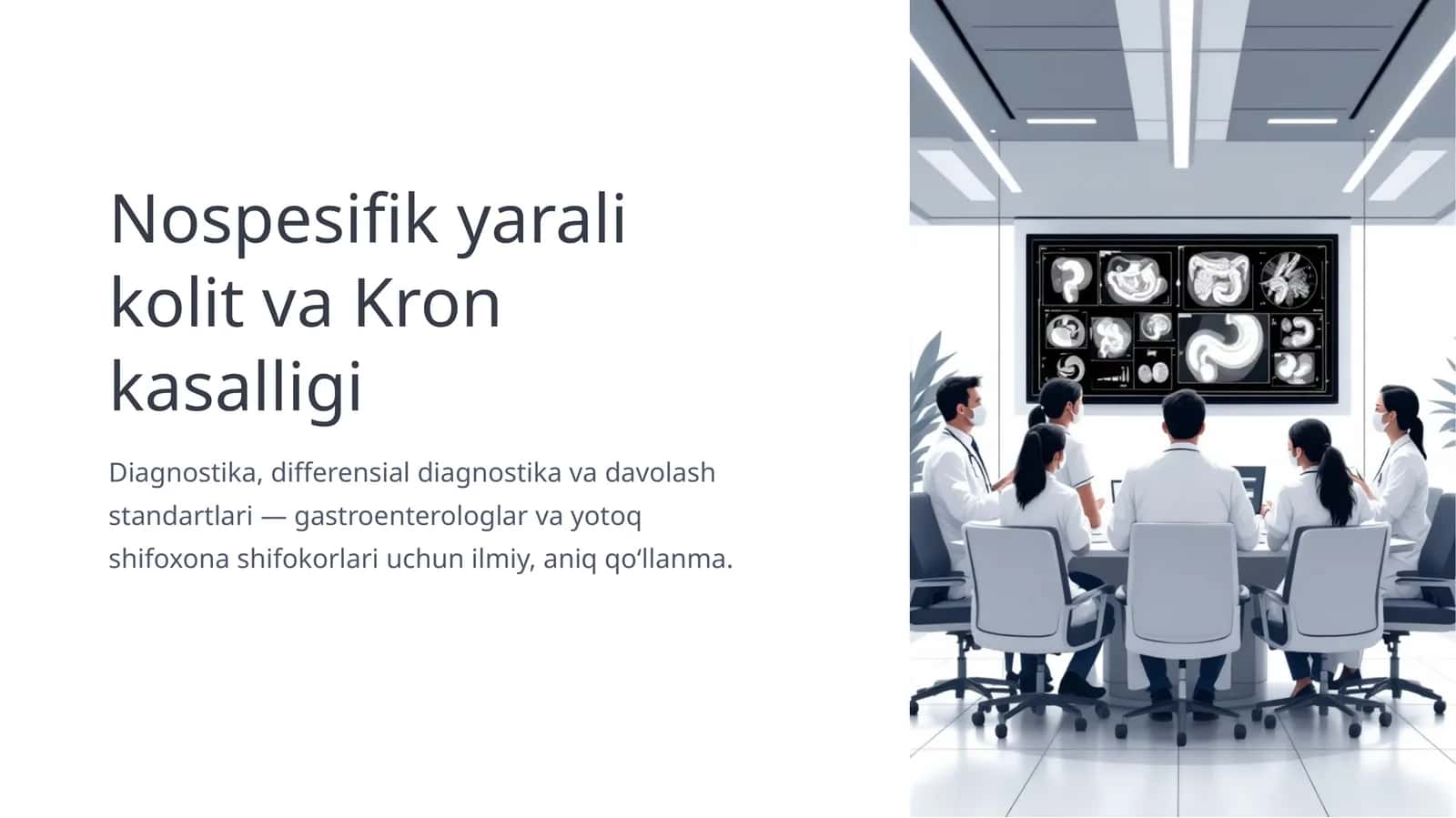 Nospesifik yarali kolit va Kron kasalligi