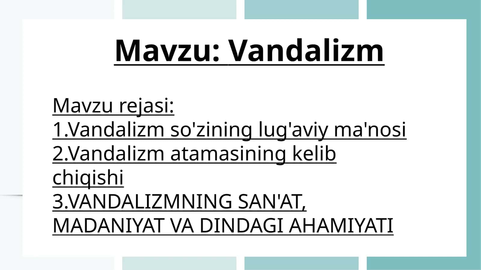 Vandalizm