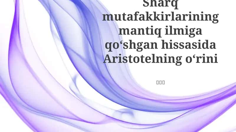 Aristotelning mantigi