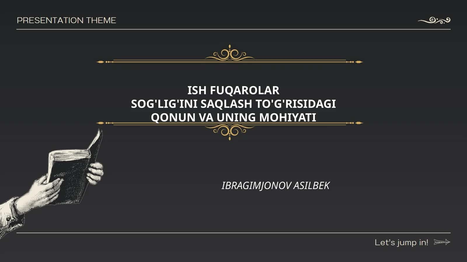 Ish fuqarolariga sog'liqni saqlash xizmatlari