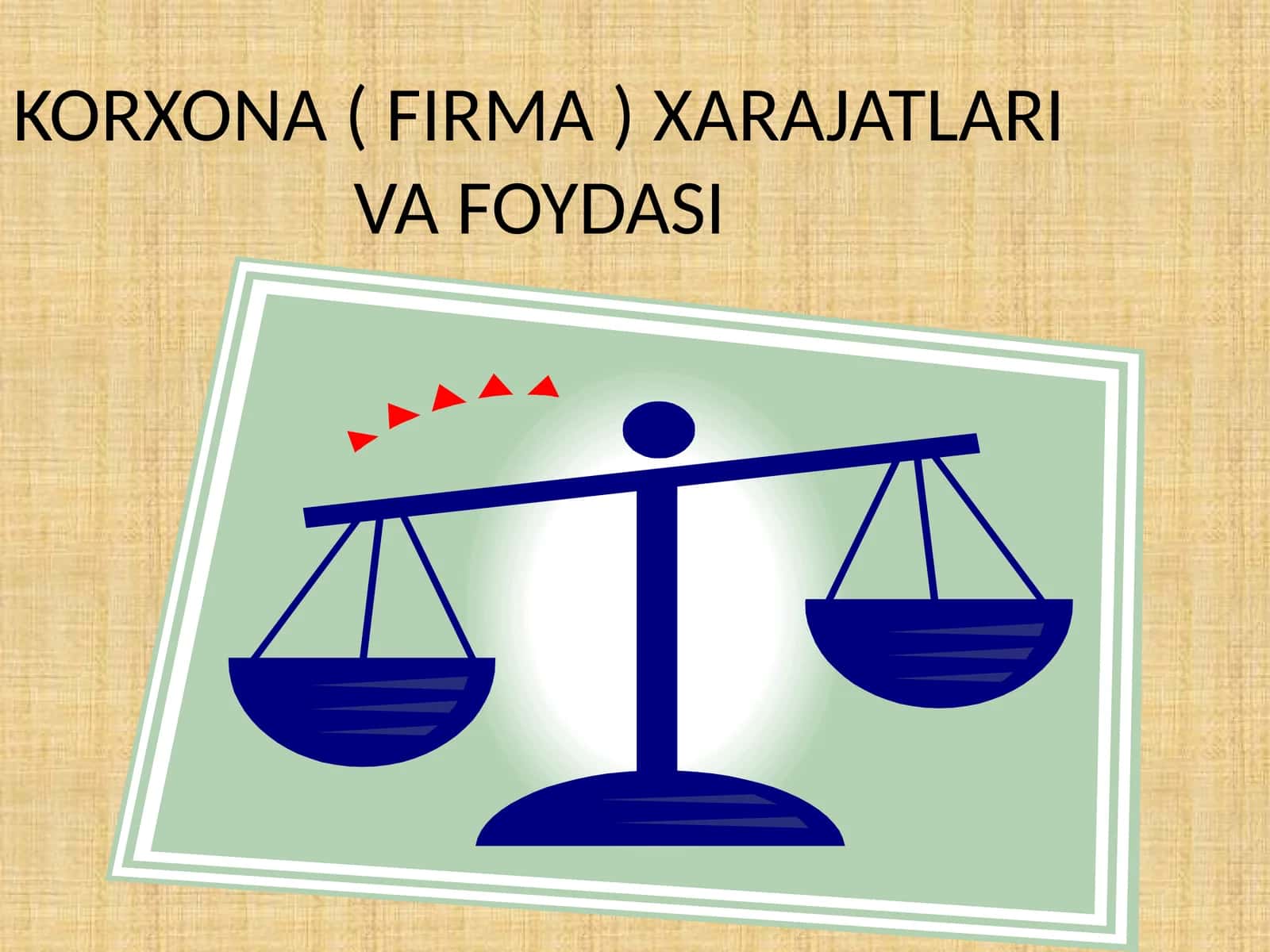 Ijtimoiy ishlab chiqarish xarajatlari va foydasi