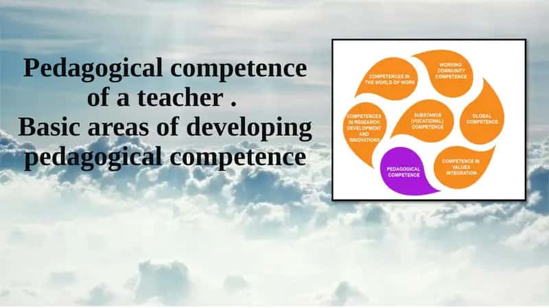Pedagogical Competence of a Teacher