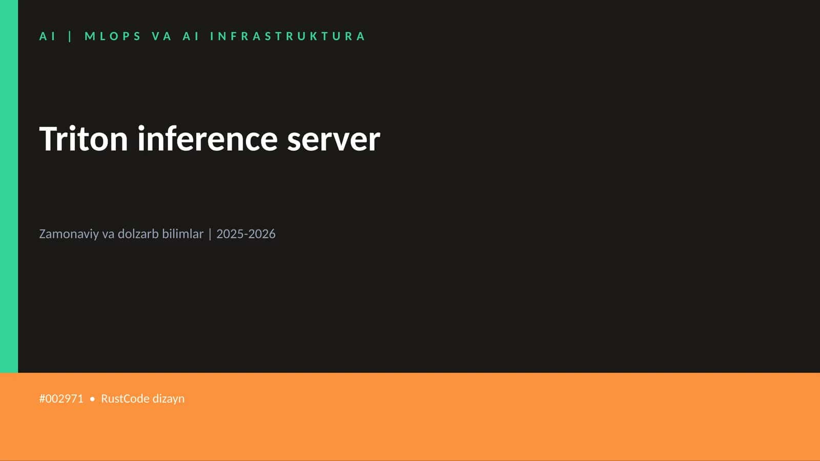 Triton inference server