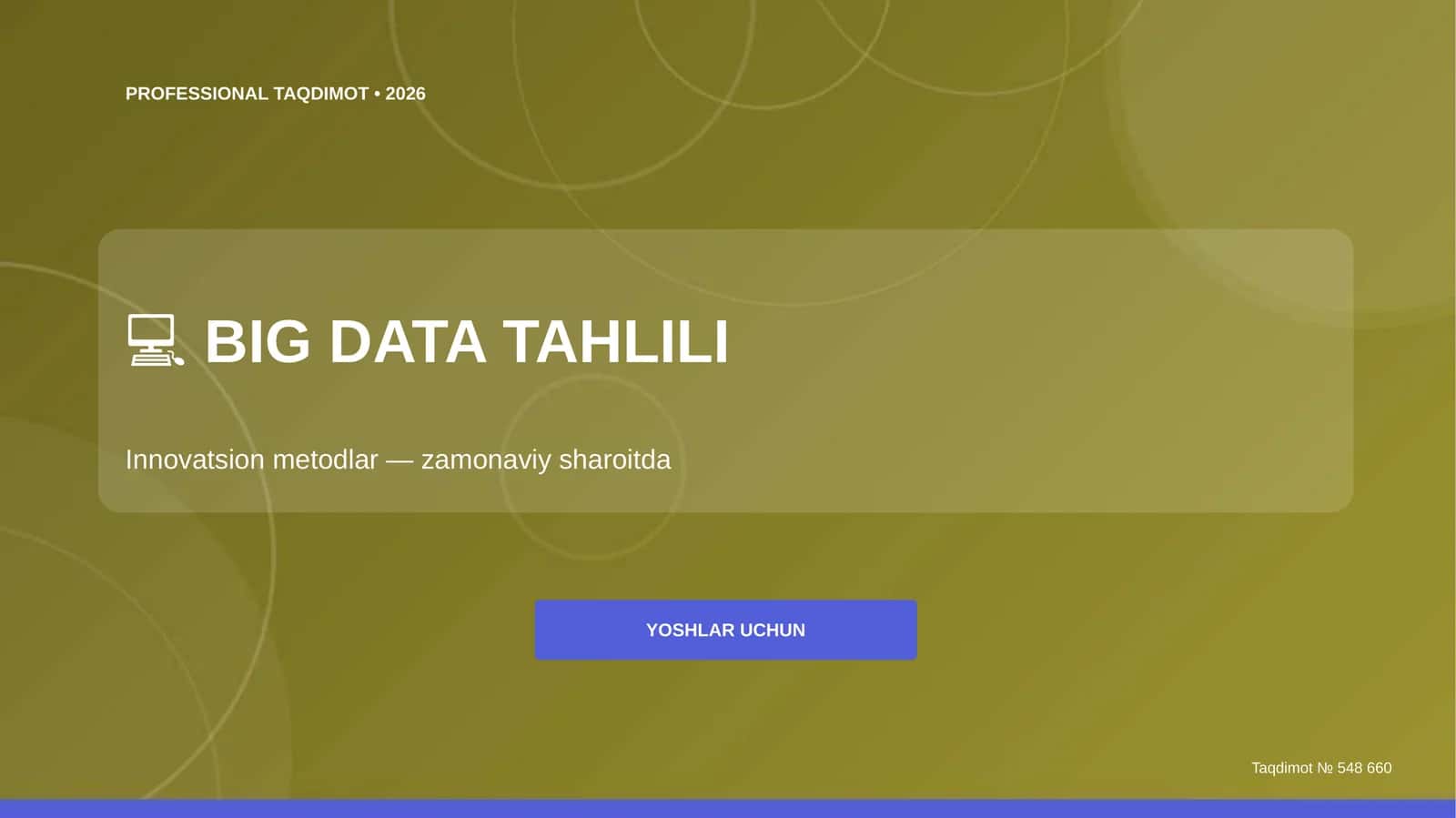 BIG DATA TAHLILI
