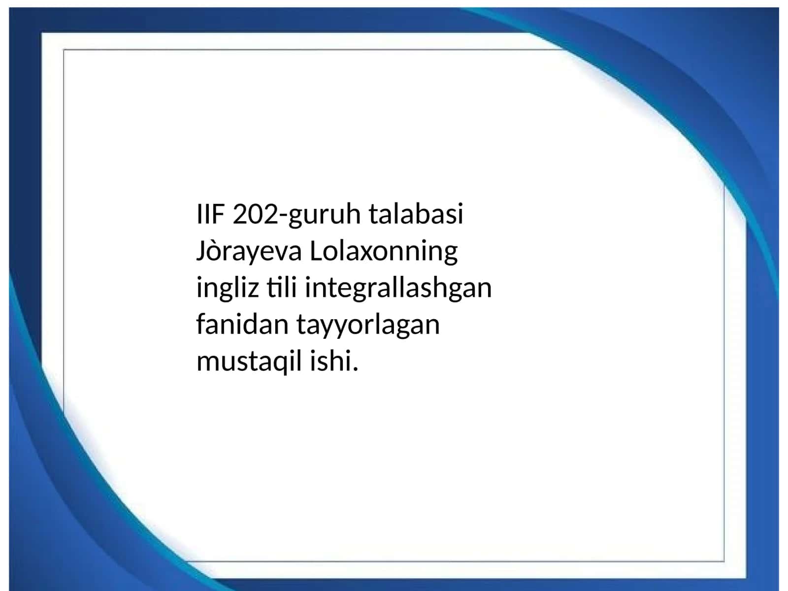 Inductive method of teaching a foreign language